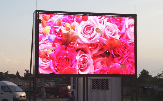 led display wall reclame