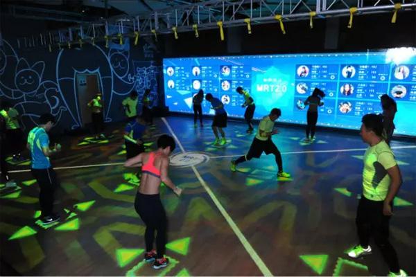 led dancing floor wall