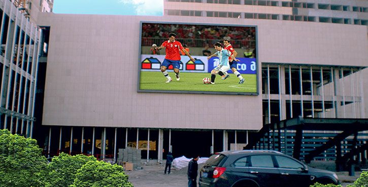 P10 outdoor led video wall