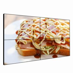 Kornizë ultra e ngushtë 43 49 55 65 inç Ekran i madh reklamimi LCD mur video (1)