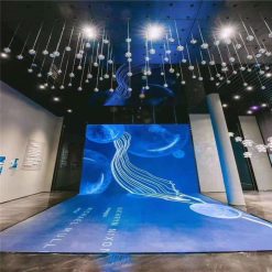 interaktive Tanzfläche führte Wand (1)
