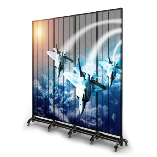 transparent led poster display (5)