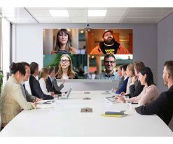 sanāksmju telpas videokonferences displejs (1)