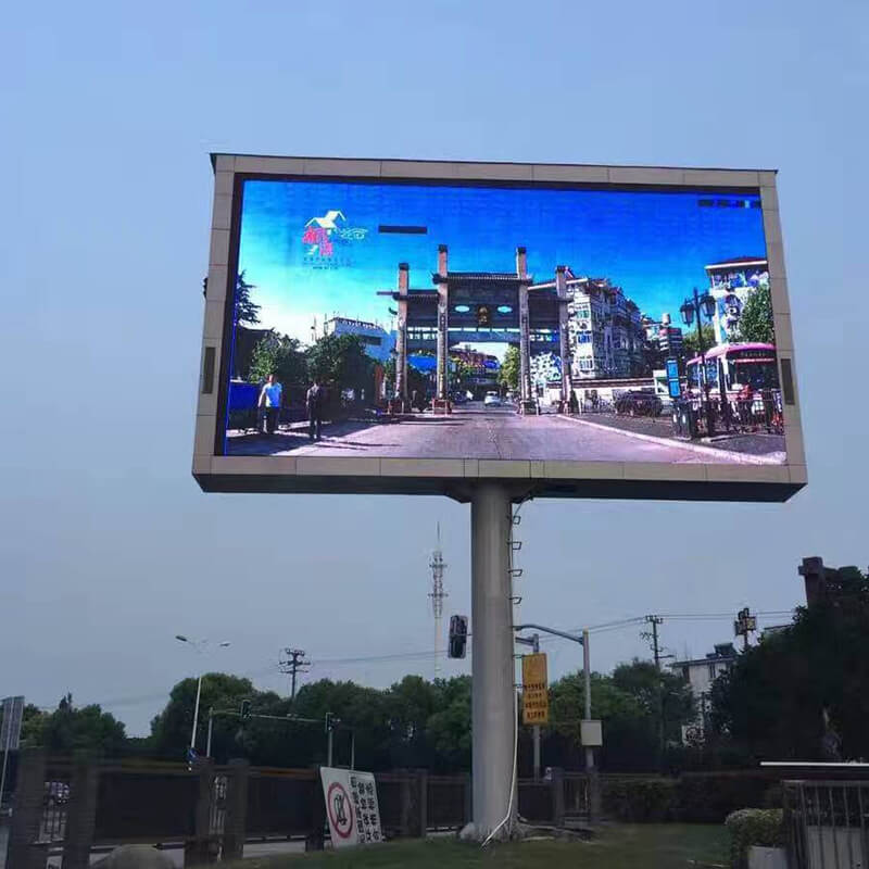 Video wall con display per cartelloni pubblicitari a led digitale esterno  ad alta luminosità p10 - fabbrica di video wall a led