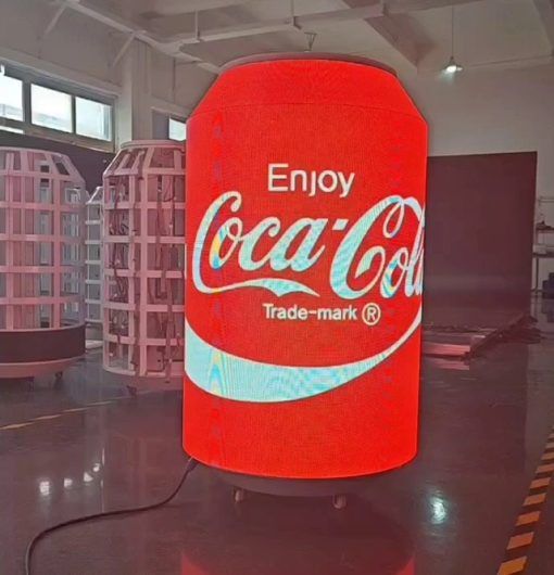 botton can led displays
